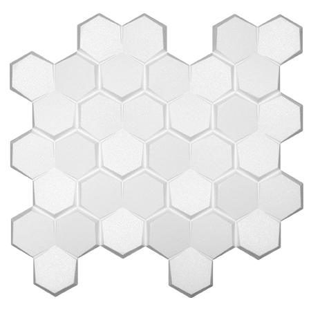 Prikaz zidnih panela od stiropora HONEYCOMB