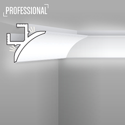 Prikaz lajsne za skrivanje led trake QL 002