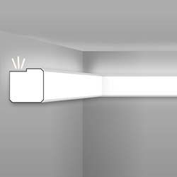 Prikaz lajsne za skrivanje led trake SK 14
