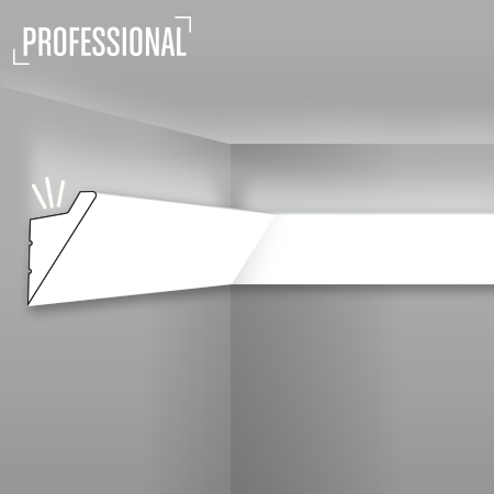 IL 4 - Lighting profiles od stiropora Prikaz skrivača rasvete od stiropora IL 4