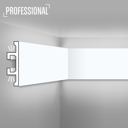 QL 017 - Lighting profiles od stiropora Prikaz skrivača rasvete od stiropora QL 017