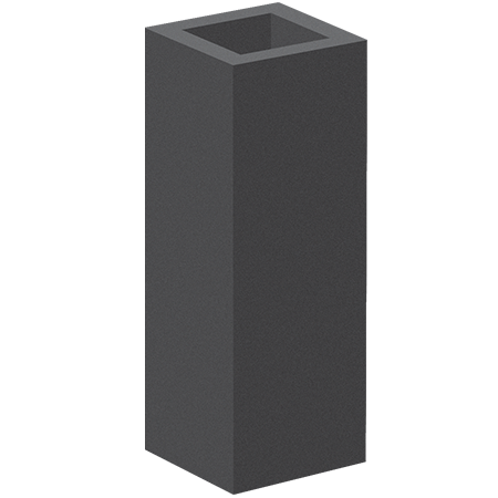 Prikaz žardinjere od stiropora STANDARD 80
