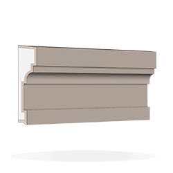 Prikaz okoprozorne fasadne lajsne od stiropora OP 322 A